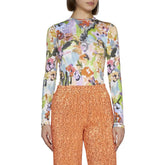 Abstract floral Top & Tank